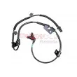 Capteur, vitesse de roue METZGER 09001448 - Visuel 1