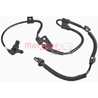Capteur, vitesse de roue METZGER 09001449