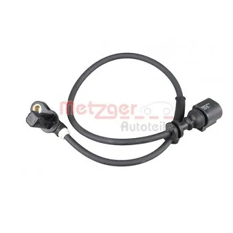 Capteur, vitesse de roue METZGER 09001452