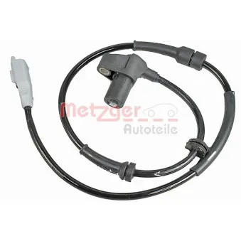 Capteur, vitesse de roue METZGER 0900562