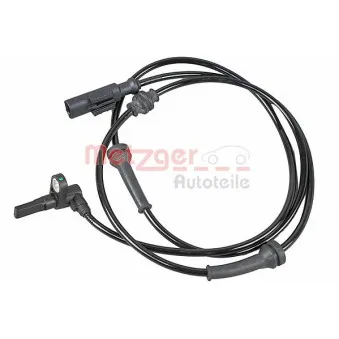 Capteur, vitesse de roue avant gauche METZGER 0900563