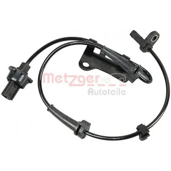 Capteur, vitesse de roue avant gauche METZGER 0900572