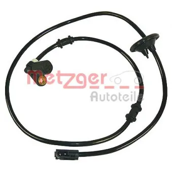 Capteur, vitesse de roue METZGER 0900664
