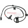 Capteur, vitesse de roue METZGER 0900958 - Visuel 1