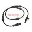 Capteur, vitesse de roue METZGER 0900959 - Visuel 1