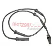Capteur, vitesse de roue METZGER 0900960 - Visuel 1