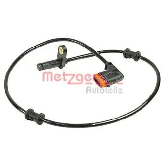Capteur, vitesse de roue METZGER 0900977