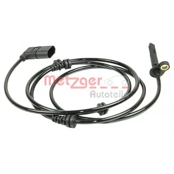 Capteur, vitesse de roue avant droit METZGER 0900979