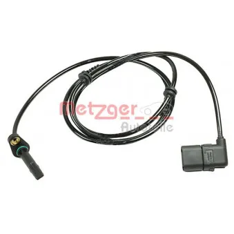 Capteur, vitesse de roue avant gauche METZGER 0900980