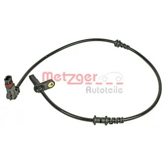 Capteur, vitesse de roue METZGER 0900982
