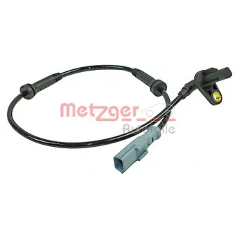 Capteur, vitesse de roue arrière gauche METZGER 0900983