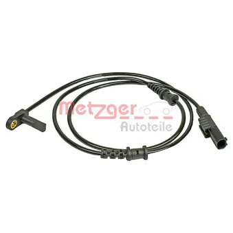 Capteur, vitesse de roue METZGER 0900988
