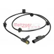 Capteur, vitesse de roue METZGER 0900990 - Visuel 1