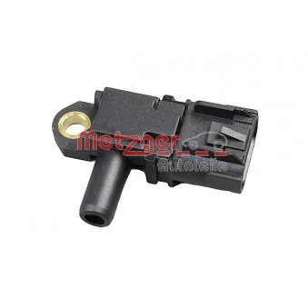 Capteur, pression des gaz échappement METZGER 0906404