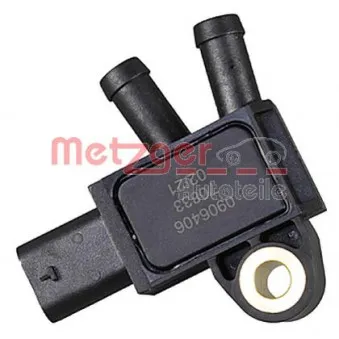 Capteur, pression des gaz échappement METZGER 0906406