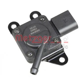 Capteur, pression des gaz échappement METZGER 0906408