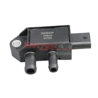 Capteur, pression des gaz échappement METZGER 0906424