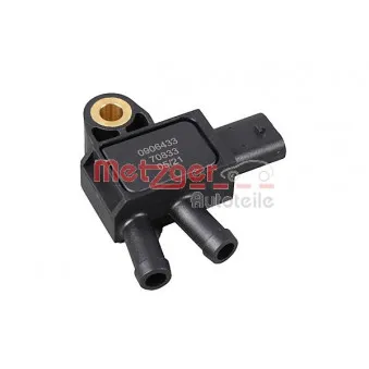 Capteur, pression des gaz échappement METZGER 0906433