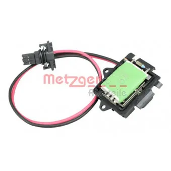 Résistance, pulseur d'air habitacle METZGER 0917071