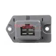 Résistance, pulseur d'air habitacle METZGER 0917370 - Visuel 2