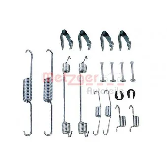 Kit d'accessoires, mâchoire de frein METZGER 105-0038