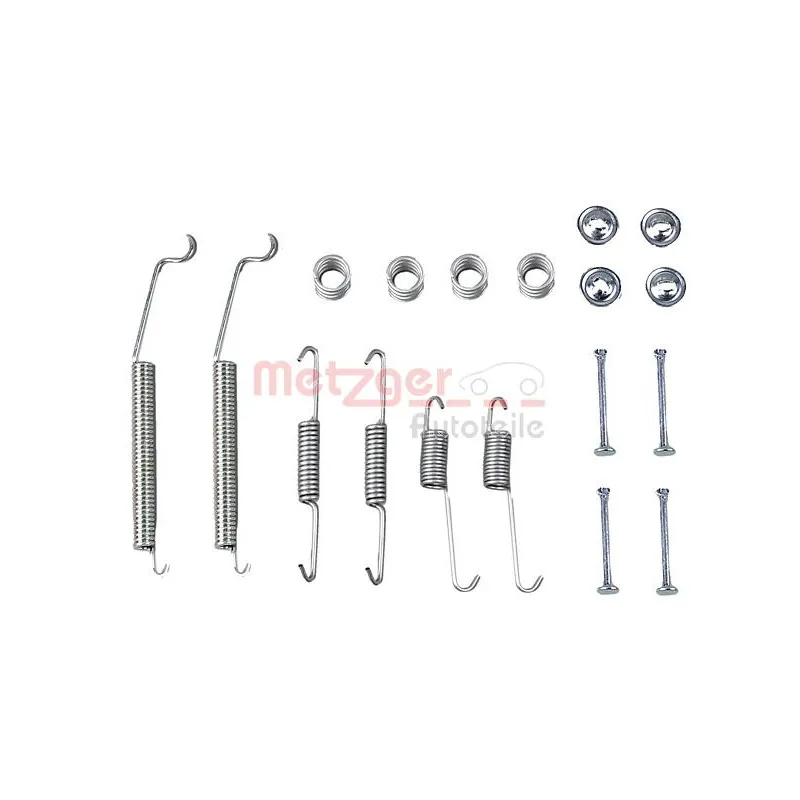 Kit d'accessoires, mâchoire de frein METZGER 105-0039