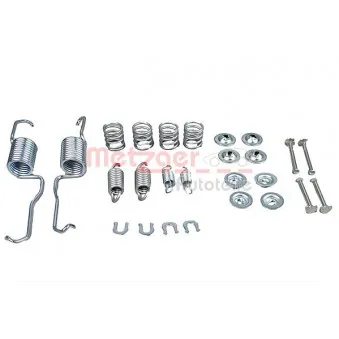 Kit d'accessoires, mâchoire de frein METZGER 105-0684