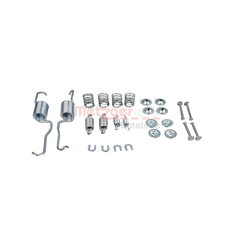 Kit d'accessoires, mâchoire de frein METZGER 105-0684
