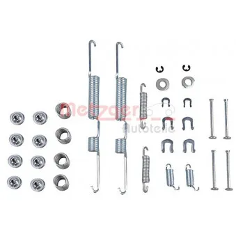 Kit d'accessoires, mâchoire de frein METZGER 105-0698