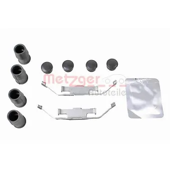 Kit d'accessoires, plaquette de frein à disque METZGER 109-0032