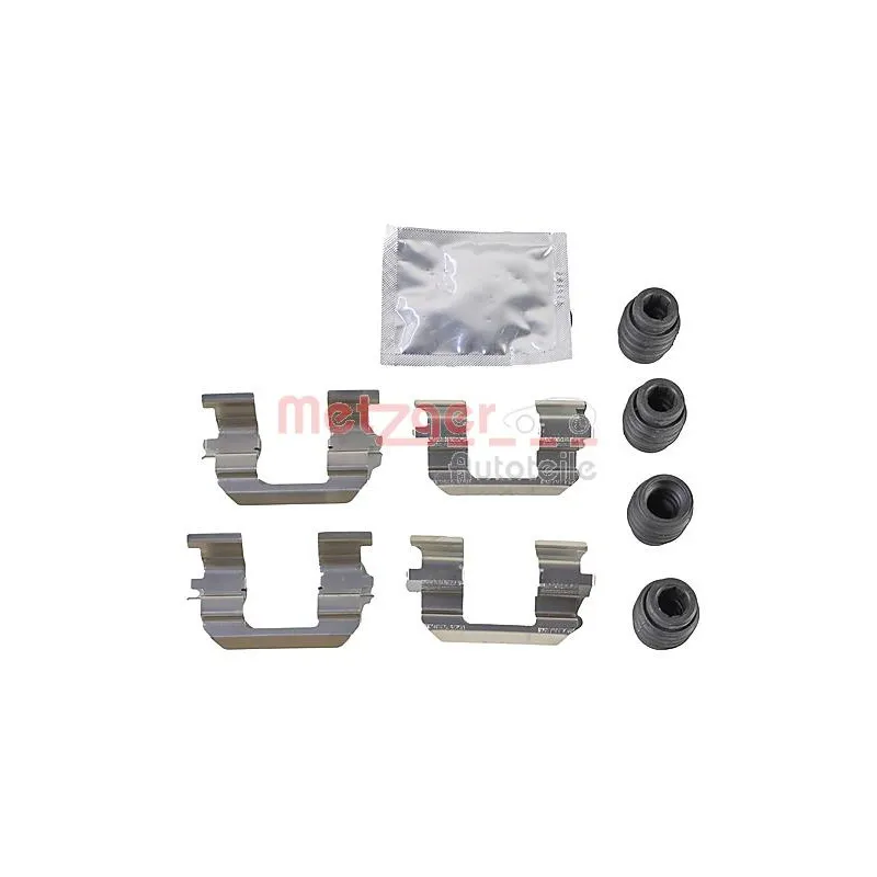 Kit d'accessoires, plaquette de frein à disque METZGER 109-0035