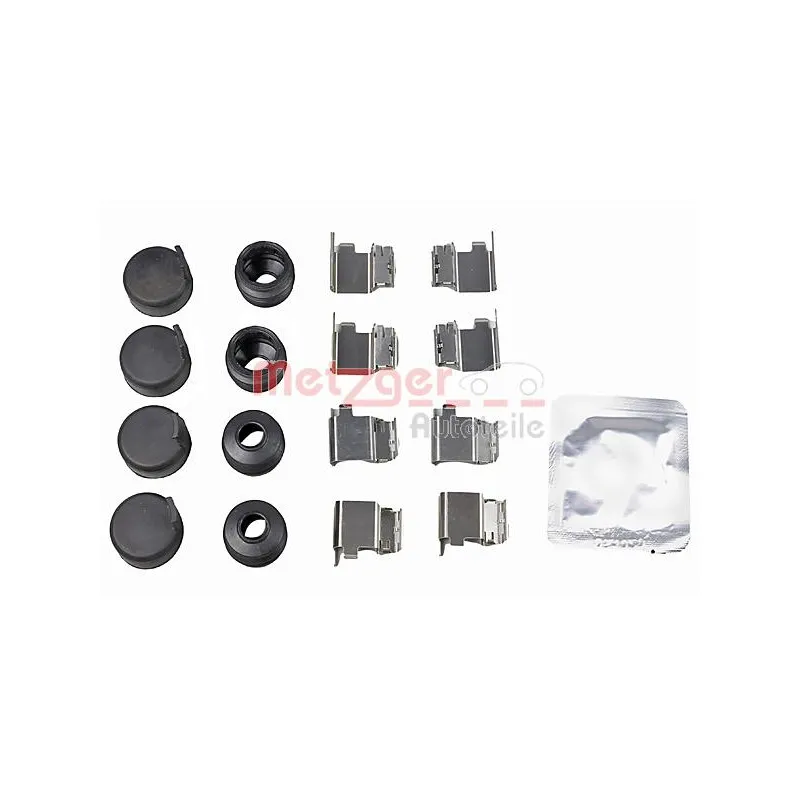 Kit d'accessoires, plaquette de frein à disque METZGER 109-0036