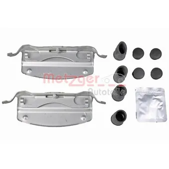 Kit d'accessoires, plaquette de frein à disque METZGER 109-0041