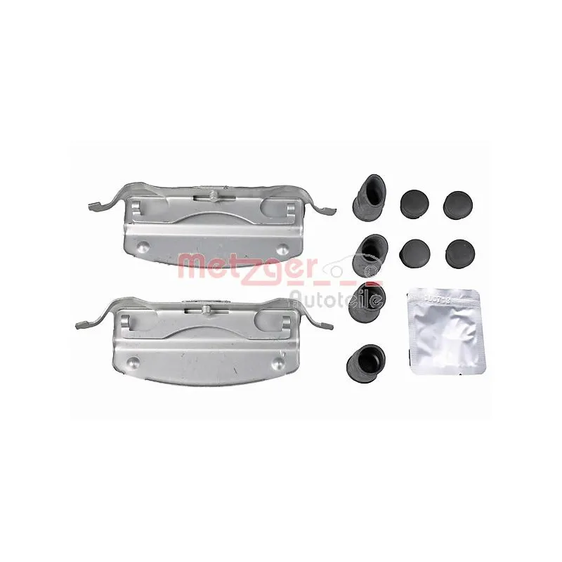 Kit d'accessoires, plaquette de frein à disque METZGER 109-0041