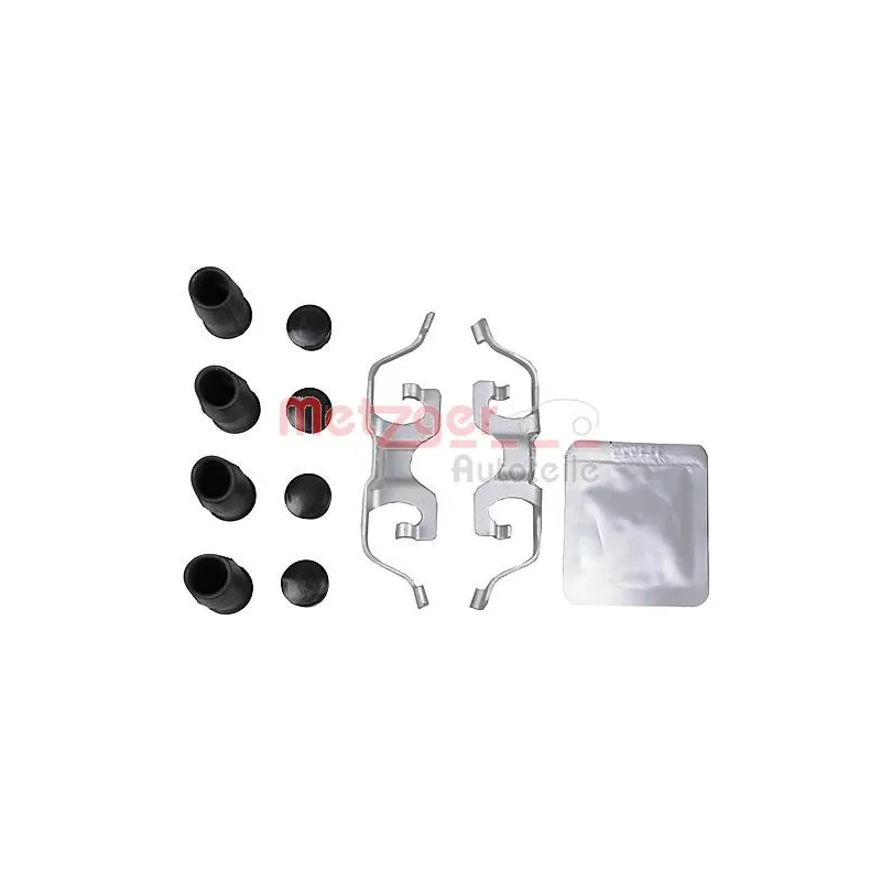 Kit d'accessoires, plaquette de frein à disque METZGER 109-0085