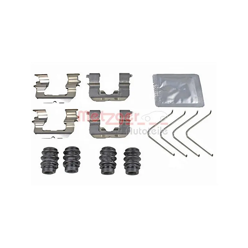 Kit d'accessoires, plaquette de frein à disque METZGER 109-0118