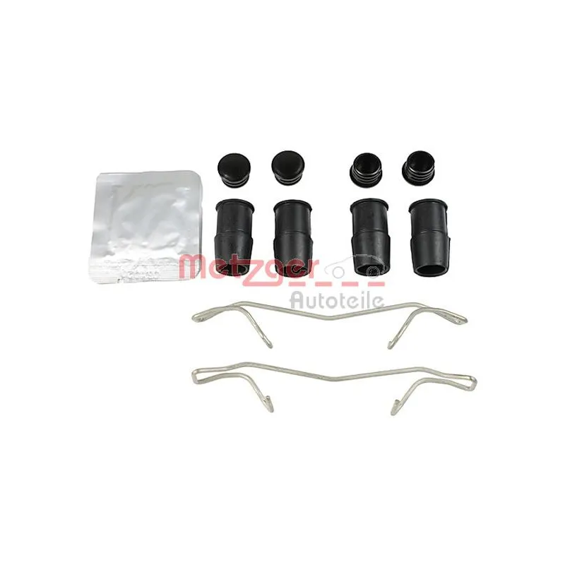 Kit d'accessoires, plaquette de frein à disque METZGER 109-0125