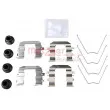 Kit d'accessoires, plaquette de frein à disque METZGER 109-0131 - Visuel 2