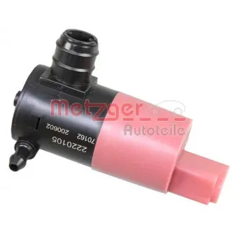 Pompe d'eau de nettoyage, nettoyage des vitres METZGER 2220105