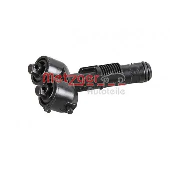 Gicleur d'eau de nettoyage, nettoyage des phares avant droit METZGER 2220634