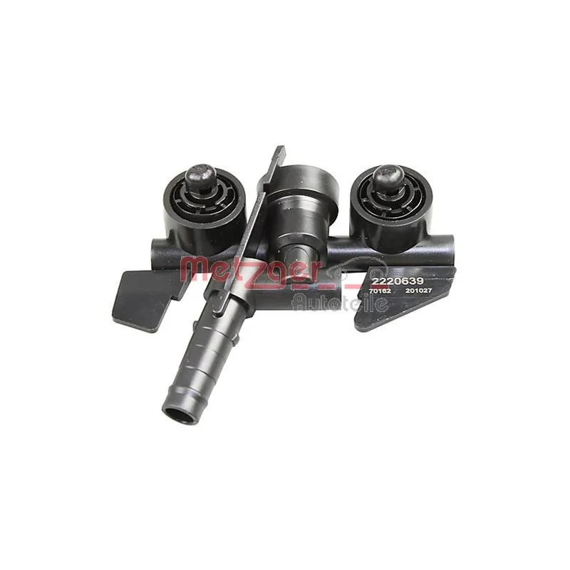 Gicleur d'eau de nettoyage, nettoyage des phares avant gauche METZGER 2220639