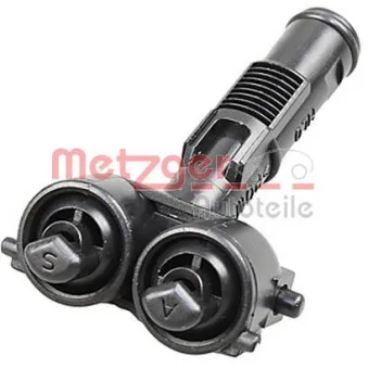 Gicleur d'eau de nettoyage, nettoyage des phares avant gauche METZGER 2220641