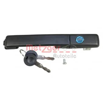 Poignée extérieure de porte avant droit METZGER 2310594