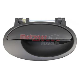 Poignée extérieure de porte avant droit METZGER 2310606