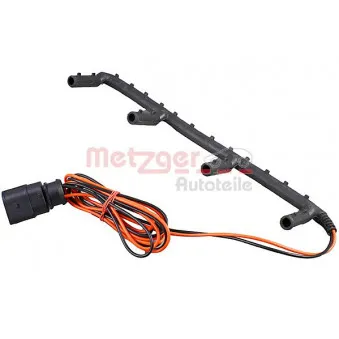 Kit de réparation de câble, bougie de préchauffage METZGER 2324115