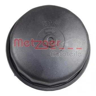 Couvercle, boîtier du filtre à huile METZGER 2370038