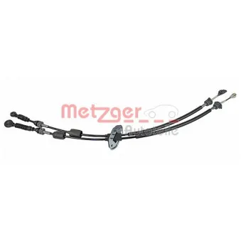 Tirette à câble, boîte de vitesse manuelle METZGER 3150250