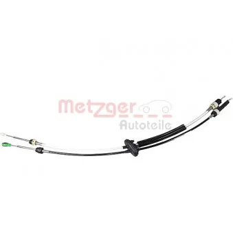 Tirette à câble, boîte de vitesse manuelle METZGER 3150259
