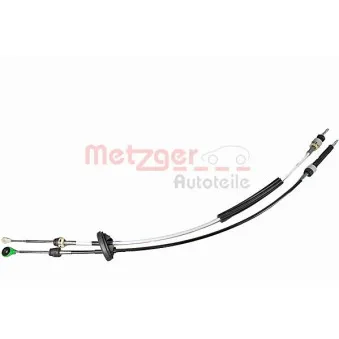 Tirette à câble, boîte de vitesse manuelle METZGER 3150260