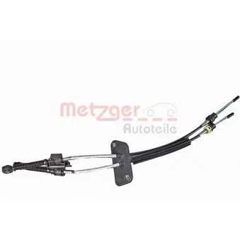 Tirette à câble, boîte de vitesse manuelle METZGER 3150261